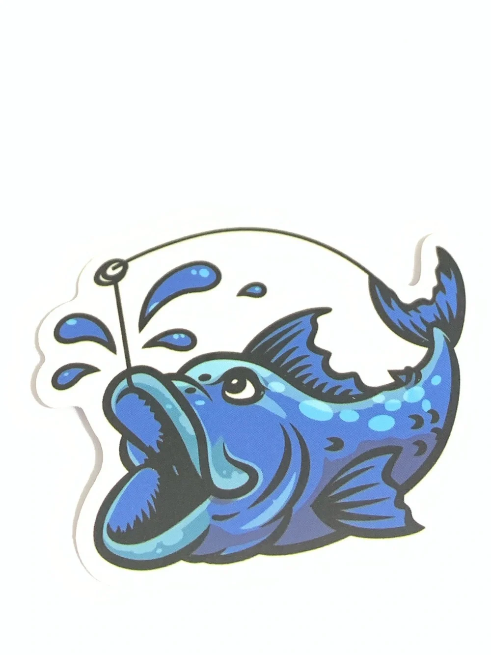 Blue Fish Sticker - Aquatic Vinyl Decal